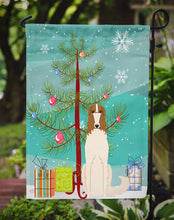 Load image into Gallery viewer, Merry Christmas Tree Borzoi Garden Flag - Outdoor Decorative Yard Flag BB4148GF