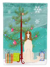 Load image into Gallery viewer, Merry Christmas Tree Borzoi Garden Flag - Outdoor Decorative Yard Flag BB4148GF