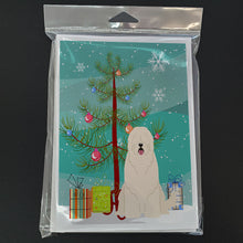 Load image into Gallery viewer, Merry Christmas Tree South Russian Sheepdog Greeting Cards Pack of 8