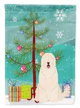 Load image into Gallery viewer, Merry Christmas Tree South Russian Sheepdog Garden Flag - Outdoor Decorative Yard Flag BB4149GF