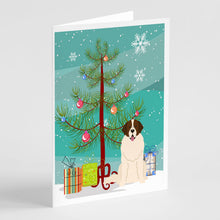 Load image into Gallery viewer, Merry Christmas Tree Moscow Watchdog Greeting Cards Pack of 8