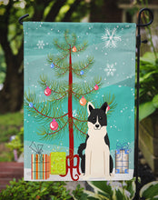 Load image into Gallery viewer, Merry Christmas Tree Russo-European Laika Spitz Garden Flag - Outdoor Decorative Yard Flag BB4154GF