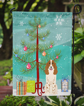 Load image into Gallery viewer, Merry Christmas Tree Russian Spaniel Garden Flag - Outdoor Decorative Yard Flag BB4156GF