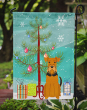 Load image into Gallery viewer, Merry Christmas Tree Airedale Garden Flag - Outdoor Decorative Yard Flag BB4166GF