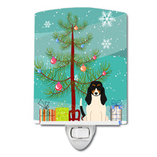 Load image into Gallery viewer, Merry Christmas Tree Swiss Hound Ceramic Night Light BB4169CNL