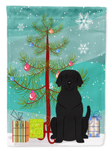 Load image into Gallery viewer, Merry Christmas Tree Black Labrador Flag Canvas House Size BB4182CHF