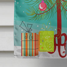 Load image into Gallery viewer, Merry Christmas Tree Glen of Imal Grey Flag Canvas House Size BB4184CHF