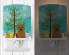Load image into Gallery viewer, Merry Christmas Tree Glen of Imal Tan Ceramic Night Light BB4185CNL