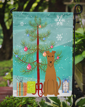 Load image into Gallery viewer, Merry Christmas Tree Irish Terrier Garden Flag - Outdoor Decorative Yard Flag BB4187GF