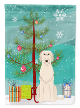 Load image into Gallery viewer, Merry Christmas Tree Irish Wolfhound Garden Flag - Outdoor Decorative Yard Flag BB4190GF