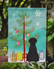 Load image into Gallery viewer, Merry Christmas Tree Giant Schnauzer Garden Flag - Outdoor Decorative Yard Flag BB4191GF