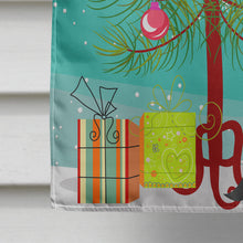Load image into Gallery viewer, Merry Christmas Tree German Shepherd Flag Canvas House Size BB4192CHF