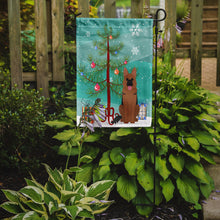 Load image into Gallery viewer, Merry Christmas Tree German Shepherd Garden Flag - Outdoor Decorative Yard Flag BB4192GF