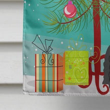 Load image into Gallery viewer, Merry Christmas Tree Bouvier des Flandres Flag Canvas House Size BB4199CHF