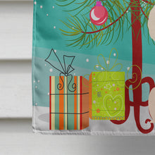 Load image into Gallery viewer, Merry Christmas Tree Bichon Frise Flag Canvas House Size BB4200CHF