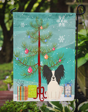 Load image into Gallery viewer, Merry Christmas Tree Papillon Black White Garden Flag - Outdoor Decorative Yard Flag BB4201GF