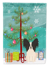 Load image into Gallery viewer, Merry Christmas Tree Papillon Black White Garden Flag - Outdoor Decorative Yard Flag BB4201GF