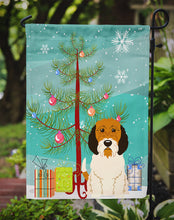 Load image into Gallery viewer, Merry Christmas Tree Petit Basset Griffon Veenden Garden Flag - Outdoor Decorative Yard Flag BB4204GF