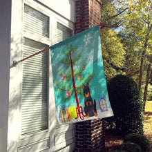 Load image into Gallery viewer, Merry Christmas Tree Beauce Shepherd Dog Flag Canvas House Size BB4205CHF