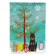 Load image into Gallery viewer, Merry Christmas Tree Beauce Shepherd Dog Flag Canvas House Size BB4205CHF