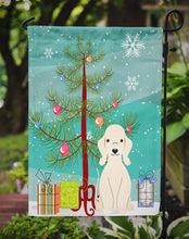 Load image into Gallery viewer, Merry Christmas Tree Bedlington Terrier Sandy Garden Flag - Outdoor Decorative Yard Flag BB4216GF
