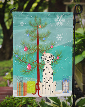 Load image into Gallery viewer, Merry Christmas Tree Dalmatian Garden Flag - Outdoor Decorative Yard Flag BB4222GF