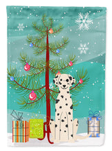 Load image into Gallery viewer, Merry Christmas Tree Dalmatian Garden Flag - Outdoor Decorative Yard Flag BB4222GF