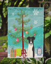 Load image into Gallery viewer, Merry Christmas Tree Smooth Fox Terrier Garden Flag - Outdoor Decorative Yard Flag BB4223GF