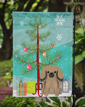 Load image into Gallery viewer, Merry Christmas Tree Pekingnese Tan Garden Flag - Outdoor Decorative Yard Flag BB4227GF