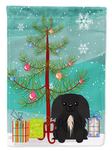 Load image into Gallery viewer, Merry Christmas Tree Pekingnese Black Garden Flag - Outdoor Decorative Yard Flag BB4232GF