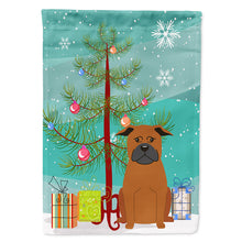 Load image into Gallery viewer, Merry Christmas Tree Chinese Chongqing Dog Flag Canvas House Size BB4236CHF