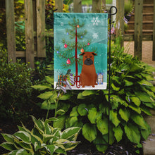 Load image into Gallery viewer, Merry Christmas Tree Chinese Chongqing Dog Garden Flag - Outdoor Decorative Yard Flag BB4236GF