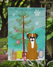 Load image into Gallery viewer, Merry Christmas Tree Flashy Fawn Boxer Garden Flag - Outdoor Decorative Yard Flag BB4241GF