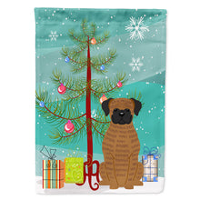 Load image into Gallery viewer, Merry Christmas Tree Brindle Boxer Flag Canvas House Size BB4242CHF