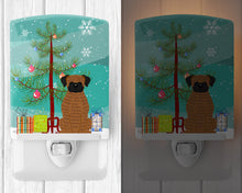 Load image into Gallery viewer, Merry Christmas Tree Brindle Boxer Ceramic Night Light BB4242CNL
