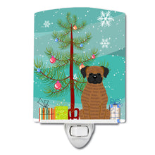 Load image into Gallery viewer, Merry Christmas Tree Brindle Boxer Ceramic Night Light BB4242CNL