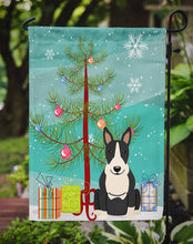 Load image into Gallery viewer, Merry Christmas Tree Bull Terrier Black White Garden Flag - Outdoor Decorative Yard Flag BB4258GF
