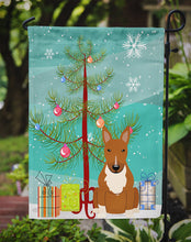 Load image into Gallery viewer, Merry Christmas Tree Bull Terrier Red Garden Flag - Outdoor Decorative Yard Flag BB4259GF