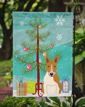 Load image into Gallery viewer, Merry Christmas Tree Bull Terrier Red White Garden Flag - Outdoor Decorative Yard Flag BB4260GF
