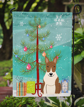 Load image into Gallery viewer, Merry Christmas Tree Bull Terrier Brindle Garden Flag - Outdoor Decorative Yard Flag BB4262GF