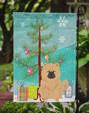 Load image into Gallery viewer, Merry Christmas Tree Chow Chow Cream Garden Flag - Outdoor Decorative Yard Flag BB4269GF