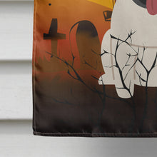 Load image into Gallery viewer, Halloween Pug Cream Flag Canvas House Size BB4270CHF