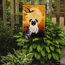 Load image into Gallery viewer, Halloween Pug Cream Garden Flag - Outdoor Decorative Yard Flag BB4270GF