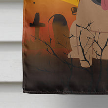 Load image into Gallery viewer, Halloween Pug Brown Flag Canvas House Size BB4271CHF