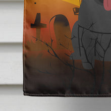 Load image into Gallery viewer, Halloween Pug Black Flag Canvas House Size BB4272CHF