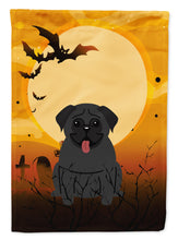 Load image into Gallery viewer, Halloween Pug Black Garden Flag - Outdoor Decorative Yard Flag BB4272GF