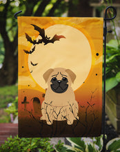 Load image into Gallery viewer, Halloween Pug Brown Garden Flag - Outdoor Decorative Yard Flag BB4273GF