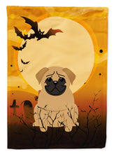 Load image into Gallery viewer, Halloween Pug Brown Garden Flag - Outdoor Decorative Yard Flag BB4273GF