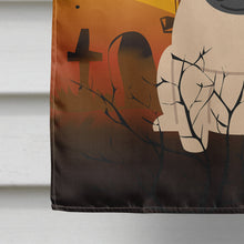 Load image into Gallery viewer, Halloween Pug Fawn Flag Canvas House Size BB4274CHF