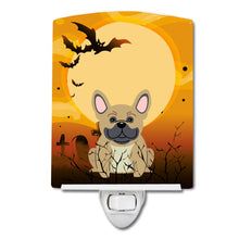 Load image into Gallery viewer, Halloween French Bulldog Cream Ceramic Night Light BB4276CNL